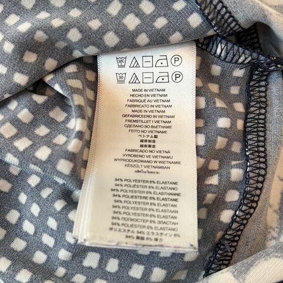 Michael Michael Kors XS Blue Print Women Dress - Picture 6 of 6